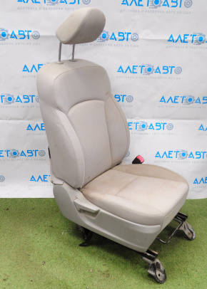 Пасажирське сидіння Subaru Forester 14-18 SJ без airbag, механіч, ганчірка сіра, під чищення