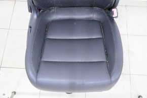 Пассажирское сидение VW Tiguan 09-17 с airbag, мех, кожа черн, под чистку