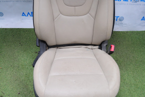 Пасажирське сидіння Chevrolet Volt 11-15 без airbag, механ, шкіра беж, потерта, під чищення