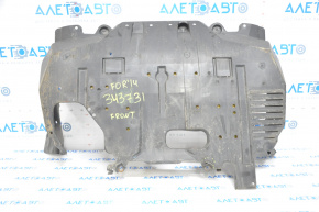 Защита двигателя Subaru Forester 14-18 SJ 2.5 надрыв, сломана защелка