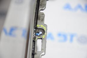 Бампер задний голый верхняя часть Kia Sorento 14-15 рест графит, под парктроники, слом креп
