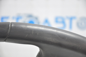 Руль голый Chevrolet Volt 11-15 кожа черн с графит накладкой, протерта кожа