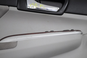 Обшивка двери карточка передняя левая Toyota Camry v50 12-14 usa серая, царапины