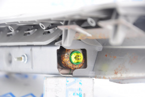 Подушка безопасности airbag коленная пассажирская правая Toyota Camry v50 12-14 usa серая, ржавый пиропатрон