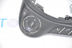 Кнопки управления на руле левые Honda Accord 13-17 мат, протерты кнопки