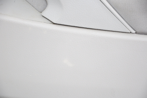 Обшивка двери карточка зад прав Toyota Camry v40 серая велюр, побелел пластик