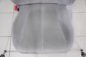 Водительское сидение Toyota Camry v40 07-09 без airbag, тряпка сер, электро, потерт пластик
