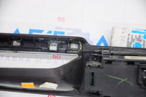 Управление стеклоподъемником передним левым Ford Escape MK3 13-19 тип 1 с хром накладкой, черн, слом креп