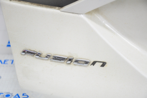 Кришка багажника у зборі Ford Fusion mk5 13-16 з камерою, білий UG, дефект емблеми