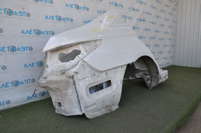 Четверть крыло задняя правая Hyundai Sonata 11-15 белая, примята