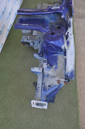 Четверть передняя левая Ford Fusion mk5 13-20 синяя с центр стойкой