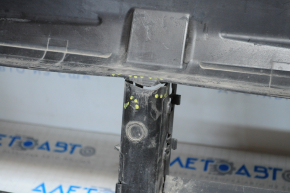 Жалюзи дефлектор радиатора в сборе Ford Focus mk3 15-18 2.0 рест, трещины, отсутствует часть лопастей