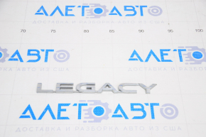 Эмблема надпись LEGACY крышки багажника Subaru Legacy 15-19