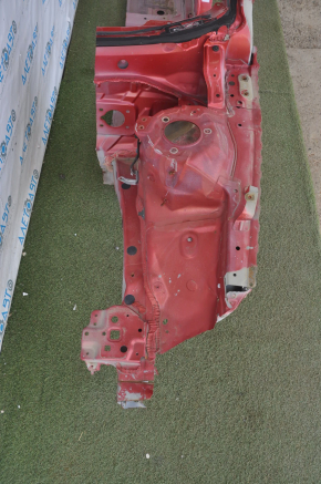 Чверть передня ліва Toyota Camry v50 12-14 usa червона з центр стійкою, зам'ятий лонж