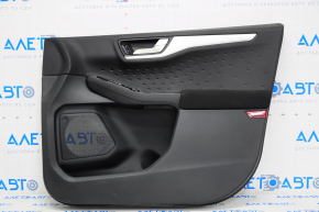 Обшивка двери карточка передняя правая Ford Escape MK4 20- черн, царапина