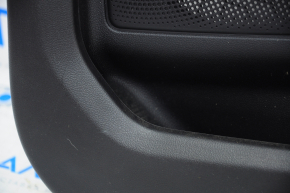 Обшивка дверей картка передня права Ford Escape MK4 20-22 чорна, подряпина