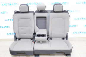 Задний ряд сидений 2 ряд Ford Escape MK4 20-22 без airbag, механич, тряпка сер