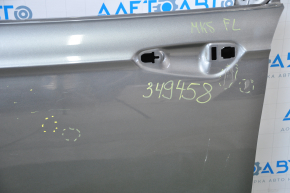 Дверь голая передняя левая Ford Fusion mk5 13-20 графит вмятины, тычки