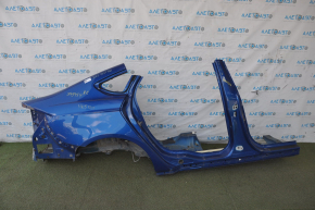 Четверть крыло задняя правая Ford Fusion mk5 13-20 синяя с центр стойкой, примята, крашена