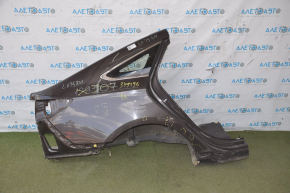 Четверть крыло задняя правая Hyundai Sonata 11-15 коричневая примята, тычка