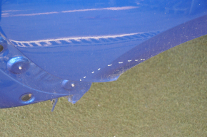 Четверть крыло задняя правая Chevrolet Volt 16- синяя примята, тычка