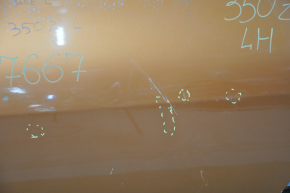 Дверь голая перед лев Nissan 350z оранжевый A53 замято снизу, тычки