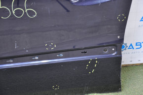 Дверь голая передняя левая Mercedes X164 GL W164 ML синий вмятины, тычки