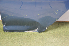 Дверь голая задняя левая VW Golf 15- 5d синий LD5L, замята