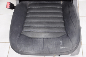 Водійське сидіння Ford Fusion mk5 13-16 без airbag, електро, ганчірка чорна, під хімчистку