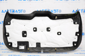 Обшивка двери багажника низ Chevrolet Equinox 10-17 черная, затерта, примята