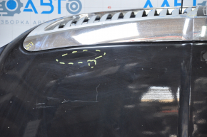 Капот в сборе Lincoln Town Car 98-11 черный тычки, вздулся хром, надлом решетки