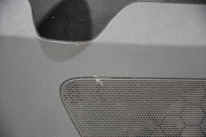 Обшивка двери карточка задняя левая Chevrolet Equinox 10-17 черная, царапины