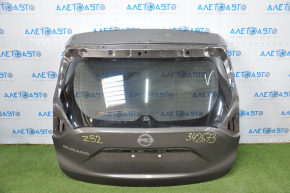 Дверь багажника голая со стеклом Nissan Murano z52 15-17 коричневый CAJ тычка