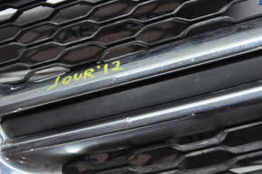 Решітка радіатора grill Dodge Journey 11- хром з емблемою