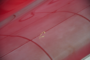 Дверь в сборе передняя левая Hyundai Sonata 11-15 красный TR, тычка