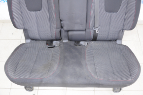 Задний ряд сидений 2 ряд Chevrolet Equinox 10-12 черный, тряпка