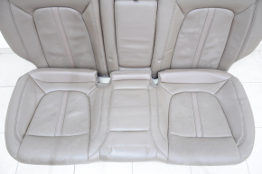 Задний ряд сидений 2 ряд Lincoln MKZ 13-16 без подогрева, кожа коричневая, надорван подголовник