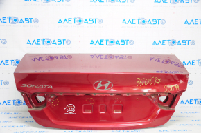 Кришка багажника Hyundai Sonata 11-15 червоний TR, тички