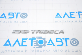 Эмблема надпись TRIBECA двери багажника Subaru b9 Tribeca