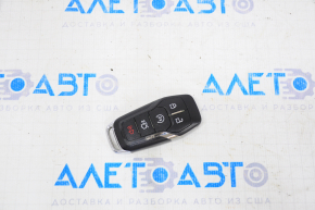 Ключ Lincoln MKZ 13-16 smart, 5 кнопок, облез хром
