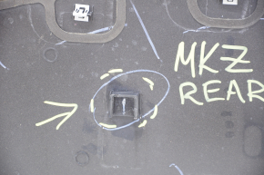 Накладка крышки багажника верхняя Lincoln MKZ 13-20 обломаны креплений