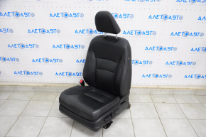 Водительское сидение Honda Accord 13-17 с airbag, электро, кожа черн