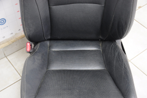 Водійське сидіння Honda Accord 13-17 з airbag, електро, шкіра чорна