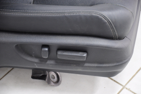 Пассажирское сидение Honda Accord 13-17 с airbag, электро, кожа черн
