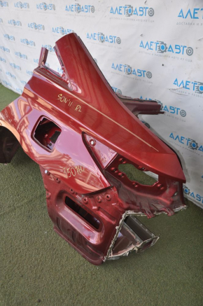 Четверть крыло задняя левая Hyundai Sonata 11-15 красная