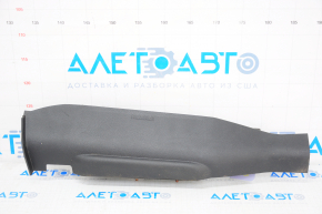 Подушка безпеки airbag колінна пасажирська прав Nissan Altima 19- чорна, іржавий піропатрон