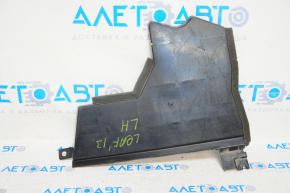 Дефлектор радіатора лев Nissan Leaf 13-17 зламане кріплення