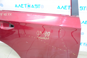 Дверь голая задняя правая Subaru Legacy 15-19 красный H2Q, деланная