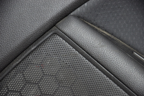 Обшивка двери карточка задняя правая Kia Optima 11-15 черн, царапина