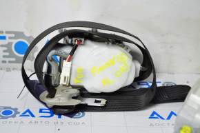Пасажирський ремінь безпеки Toyota Prius V 12-17 чорний туфель
